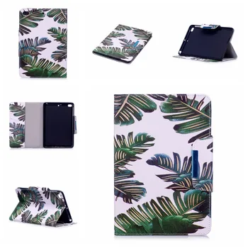 

Print Stand PU Leather Buckle Card Screen Protector Shell Funda Capa Cover Case For Apple iPad Mini 1 2 3 4 5 7.9" Tablet Coque