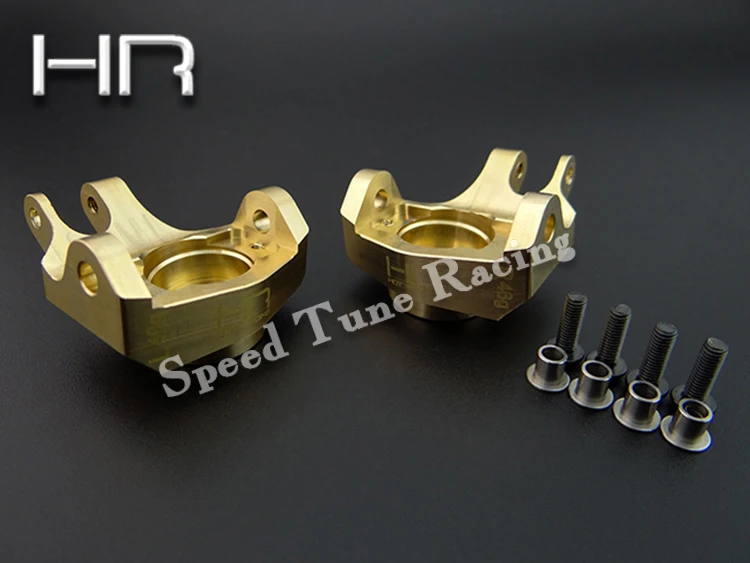 Hotracing HR Brass Heavy Metal HD steering knuckles (aka steering