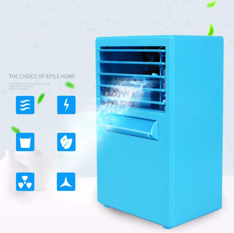 

Portable Strong Wind Air Conditioning Cooler electric Conditioner Fan mini air cooling fans humidifier water-cooled