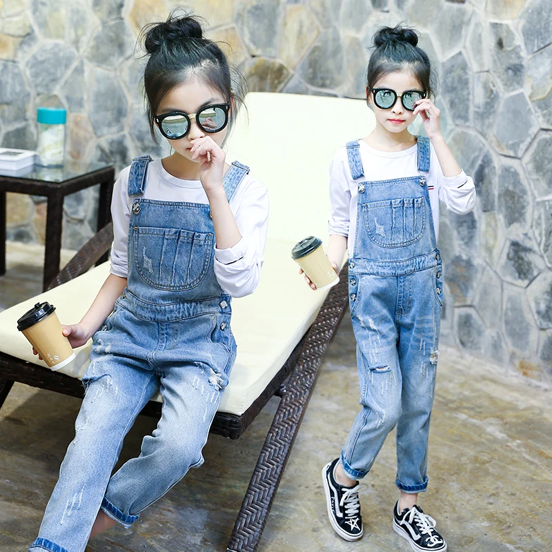 denim jumpsuit for baby girl