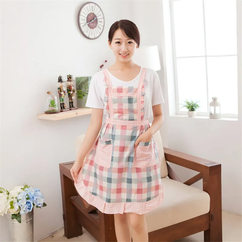 Cotton Kitchen Apron Printed Bibs Apron Sexy Woman Funny Pinafore Cooking Baking Party Cleaning Cute Aprons For Women Avental