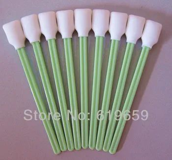 

Free Shipping - 200 pc Large Foam tip Solvent Cleaning Swab Stick compatible with eco-solvent and Water ink