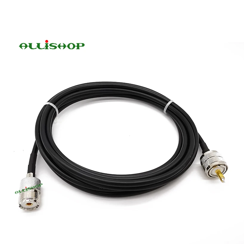 Кабель удлинитель UHF для SO 239 Jack LMR200 антенна двухсторонней радиосвязи CB VHF