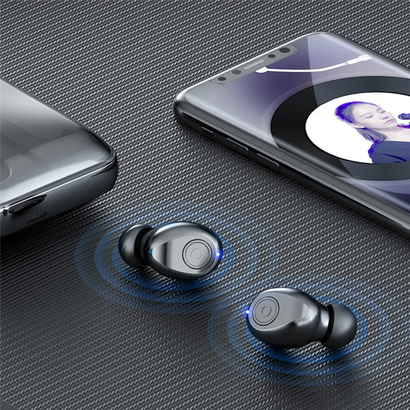 CBAOOO TWS наушники Bluetooth 5,0 гарнитура беспроводные Bluetooth наушники стерео Бас IPX5 Водонепроницаемый с микрофоном громкой связи