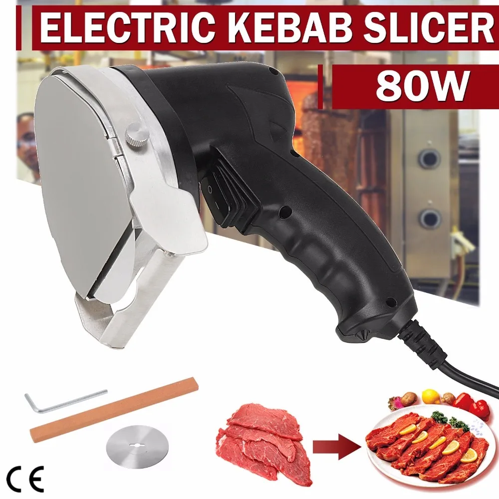 Professional Commercial Doner Kebab Slicer, Kebab Knife, Shawarma Knife