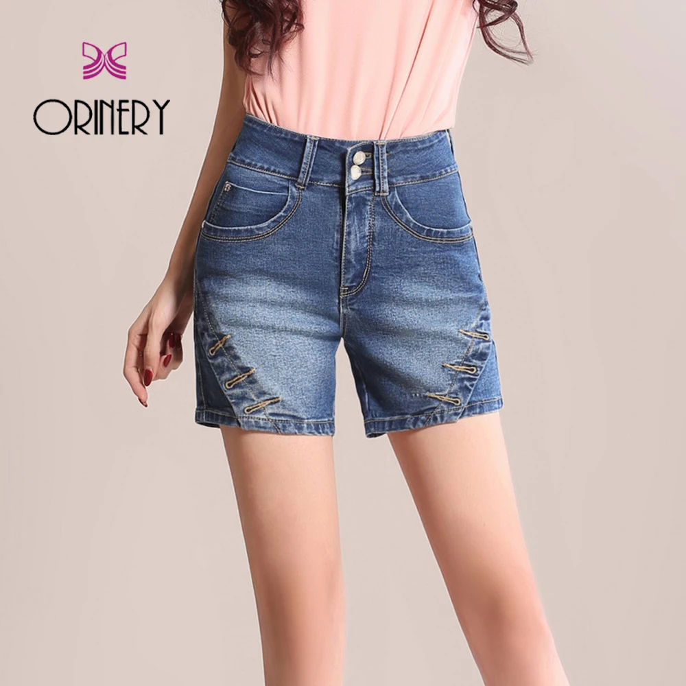 

ORINERY Hot Sale Slim Size Three shorts For Women Or Ladies Slim In Summer High Quality Jeans Korean Style Shorts