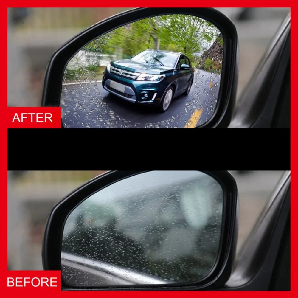 2 PCS Car Rearview Mirror Waterproof Membrane Anti-fog Rainproof Car Window Film Automobile Replacement Accessories Dropshipping