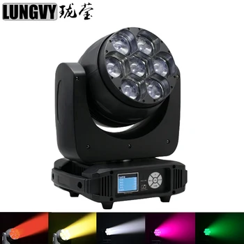

Free Shipping High Bright 7x40w LED Bees Eyes RGBW 4in1 for DJ DMX Moving Head Light Stage Lighting