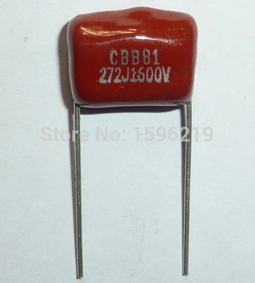 20 шт. Конденсатор CBB 272 1600V 272J 1.6KV 2700pF 2.7nF P15 CBB81 Металлизированный Полипропиленовый