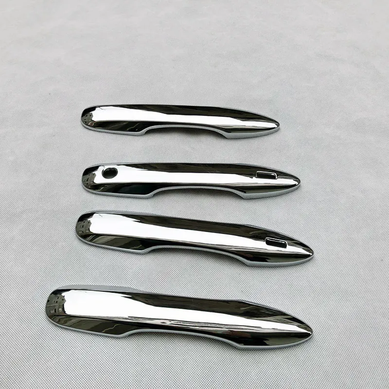 4 шт. хромированные накладки на дверную ручку для Toyota Corolla 2019 Camry 2018|Хромирование| |