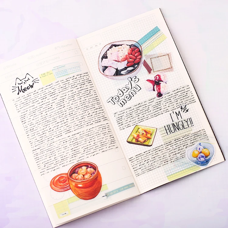 24 шт креативные kawaii самодельные наклейки для пищевых продуктов/декоративные