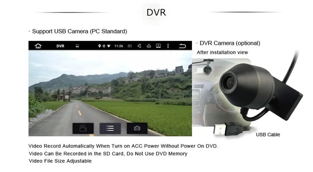 Perfect Android 9.1 Car DVD Player GPS Navigation for Toyota Corolla  8" 2DIN Universal Car Stereo Audio Head Unit Support DAB DVR OBD 9