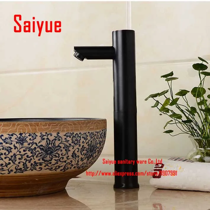 

High Body ORB Touchless Infrared Sensor Faucet Decktop Washbasin Tap Automatic mixer Brass Robinet
