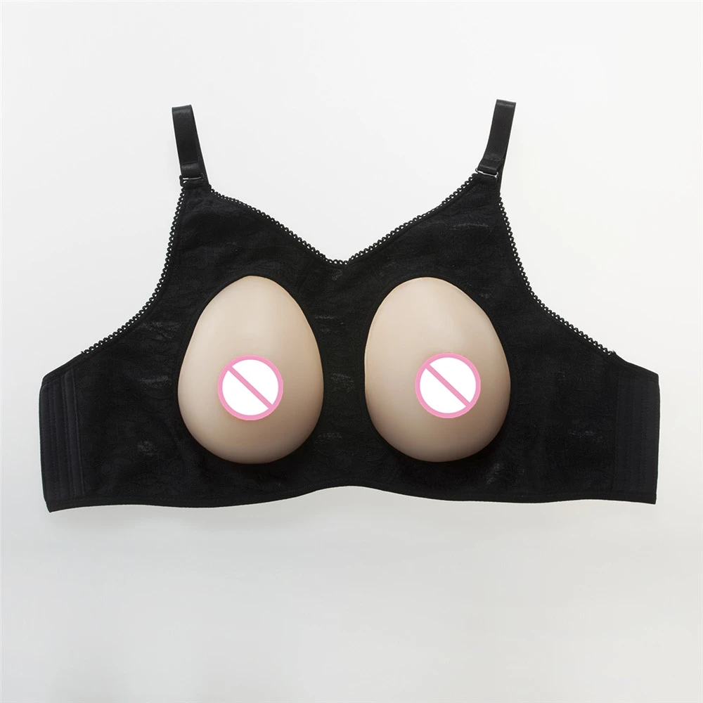 

800g/Pair C cup Silicone Artificial Breast Fake Breasts Shemale Boobs Crossdresser Transvestites Breast forms Male to Femal
