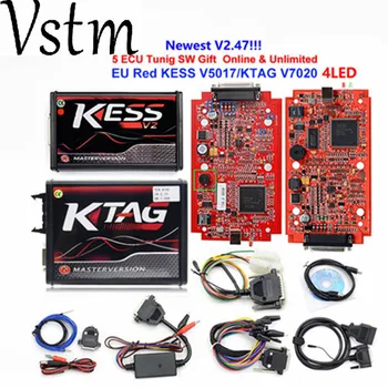 

2018 New Ktag K TAG V7.020 KESS V2 V5.017 SW V2.23 v2.47 2.47 Master ECU Chip Tuning Tool K-TAG 7.020 Online Better KTAG V7.003