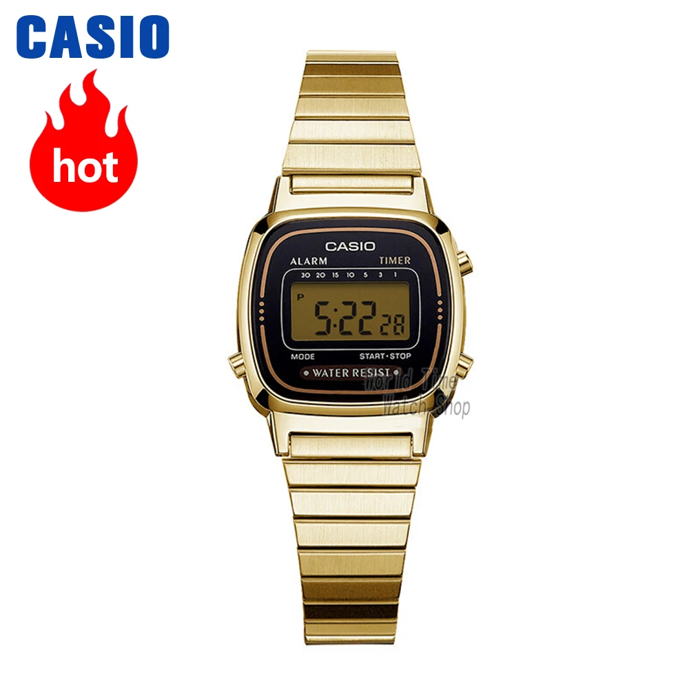 Beste Casio Horloge Analoge Vrouwen Quartz Trend Retro Gouden