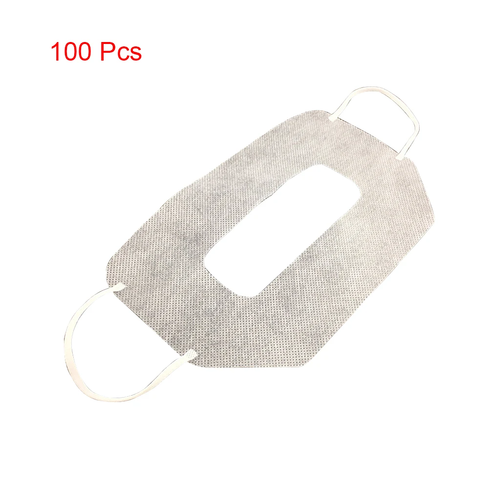 100 Pcs Eye Mask Home Soft Virtual Reality Sweat Absorbing Quick Dry Disposable Protective Face VR Glasses For Oculus Rift CV1