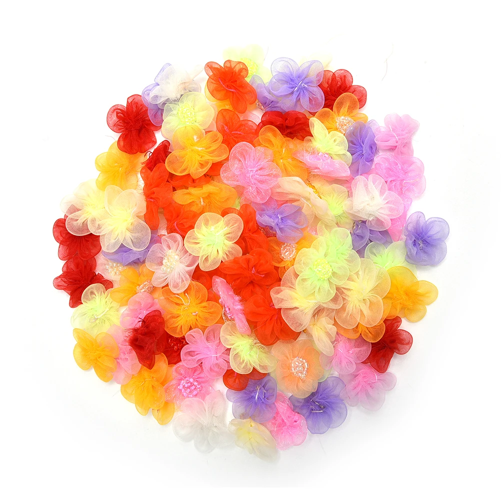 

100PCs Mini Colorful Daisy Flower Artificial Silk Flowers Party Wedding Decoration Home Decor Wedding Flowers