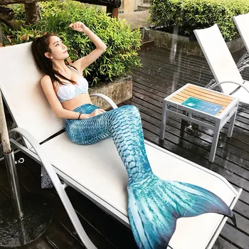 2020 Mermaid Tail for Swimming With Monofin Mermaid Swimsuit Adult Female Tail Swimsuit Can Swim Sexy Dress Pearl Bra For Women sbart 2mm neoprene diving wetsuits mermaid tail simulation fish scales mermaid tail children swimming swimsuit mermaid tail fins