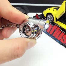 Перезаряжаемый электрический турбо брелок со звуком и светодиодный брелок