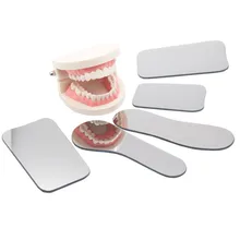 1 шт. стоматологический ортодонтический интраоральный отражатель для фотосъемки зеркало двустороннее стекло зеркало с сумкой для хранения стоматологический инструмент материал