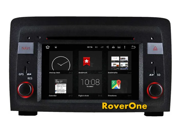 Для Fiat Idea Lancia Musa Android 7.1 Авто Радио Автомобильный Мультимедийный Плеер Радио Стерео DVD GPS Навигационная медиа Bluetooth phonelink