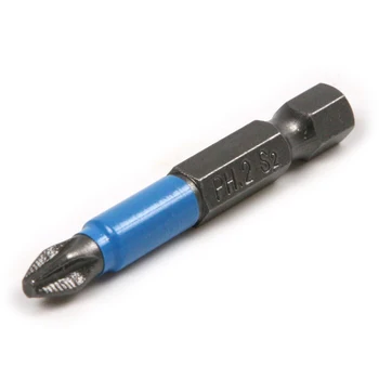 

10pc Anti Slip Electric Screwdriver Bits 1/4 Hex Shank Ph2 50mm Single Side Screwdrivers Magnetic Phillips Head Screw Driver Bit