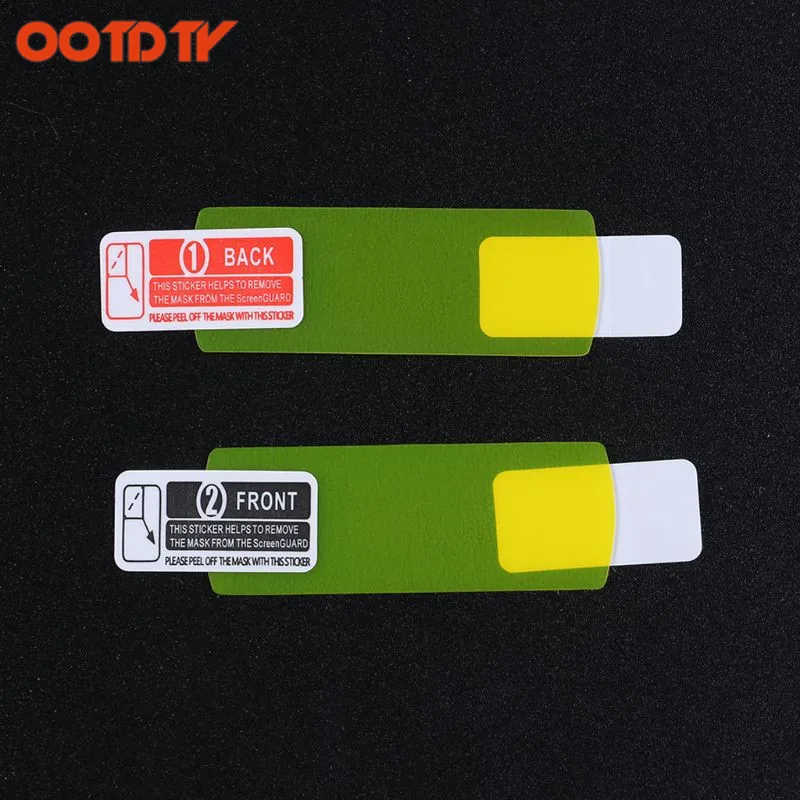 

OOTDTY 1set Screen Protector TPU Waterproof Film for Huawei Honor Band 4 Bracelet Wristband Accessories dropshipping