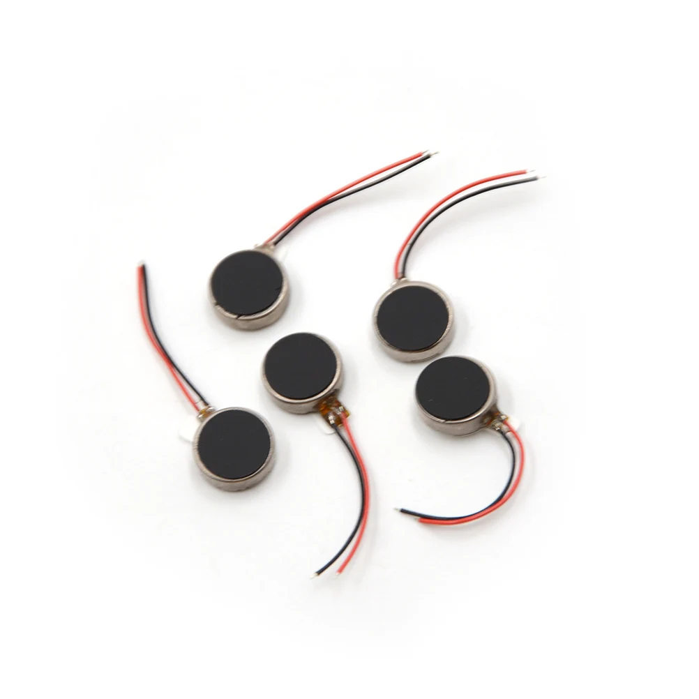 DC 3V 3.7V Pager Cell Phone Mobile Coin Flat Vibrating Vibration Micro DC Motor