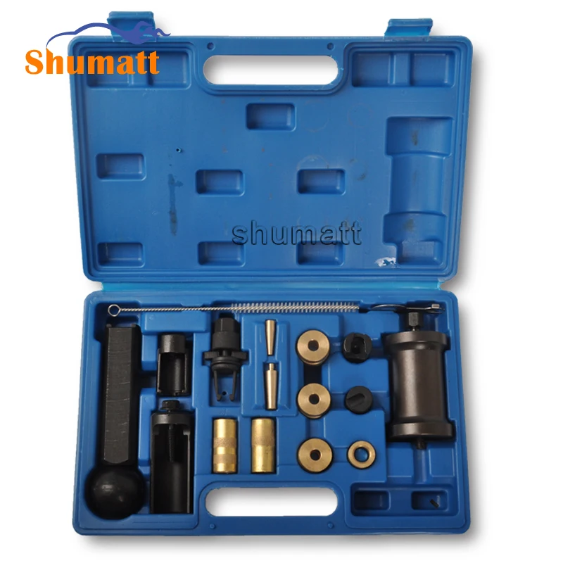 

18PCS Car Repair Tool Gasoline Vehicle Injector Nozzle Removel Puller Full Set Adapter Extractor Repair Kits For VW/Audi FSI
