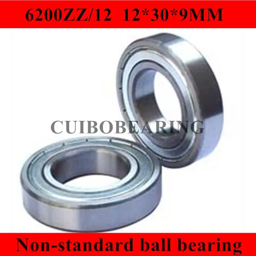 

Non-standard ball bearing 6200/12ZZ 12*30*9mm