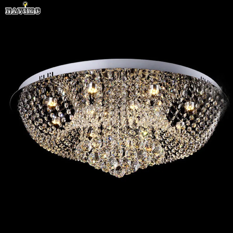 

Diameter 400mm Crystal Ceiling Light Fixture Lamp lustres Crystal Light fitting for Foyer Hallyway bedroom MC0564
