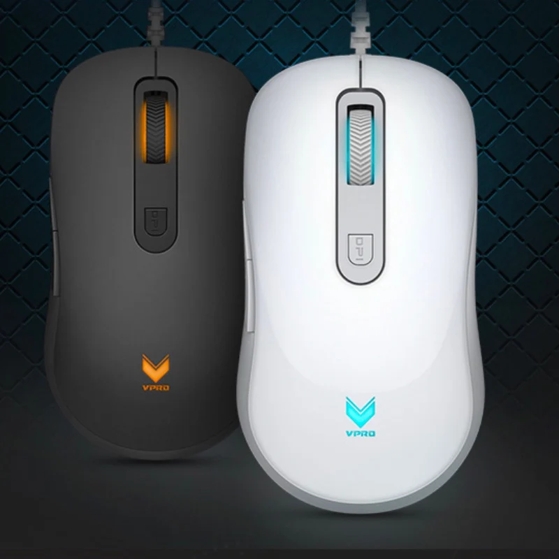 Модная Проводная игровая мышь 2000 dpi фотоэлектрическая офисная домашняя Нескользящая для настольного ПК компьютера ноутбука мыши игровая мышь