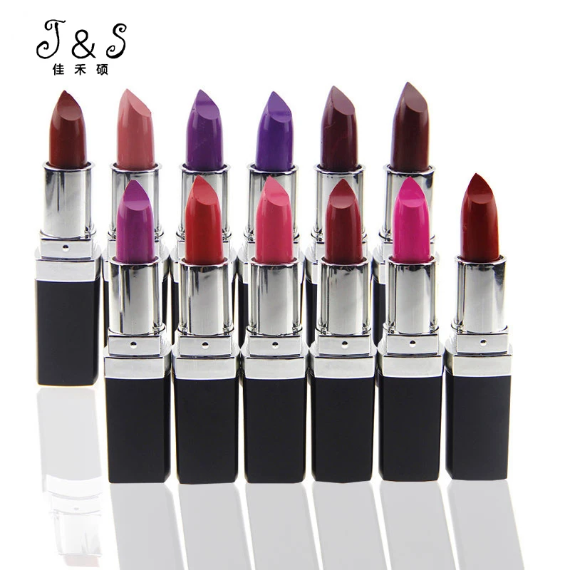 JS 12 Colors Waterproof Lipstick Proof Lipstick Matte Rouge Cosmetics