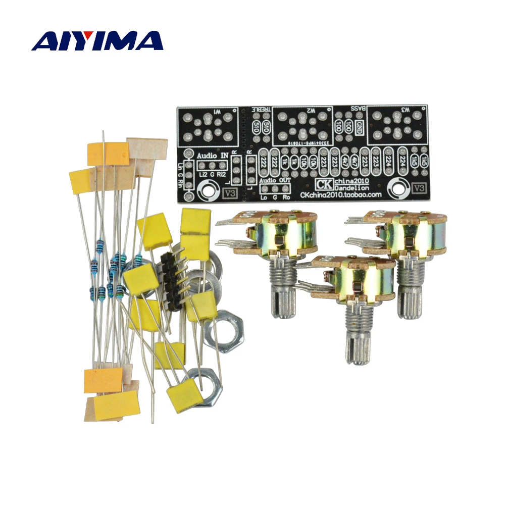 AIYIMA Amplifier Passive Tone Preamp Board Treble Bass Tone Volume