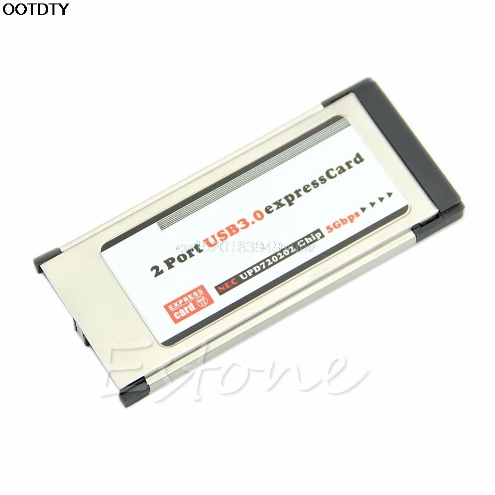 2 Port USB 3.0 Express Card Express Card 34mm/54mm Adapter For Lapto