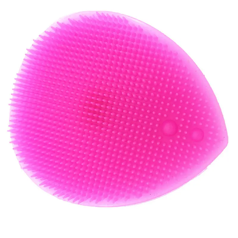 1pc Silicone Wash Pad Facial Cosmetic Makeup Cleansing Brush Face Exfoliating Blackhead Beauty Tool