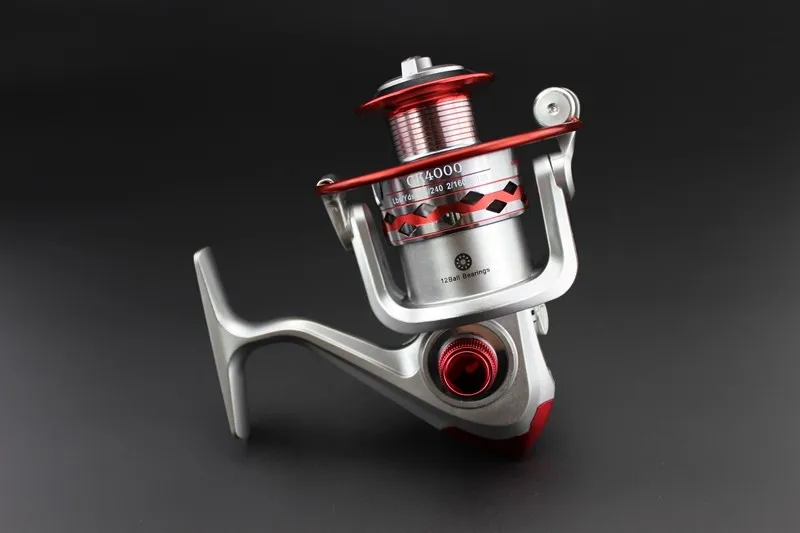 Carretel de Pesca Rolamentos de Esferas Nova Promoção! 12 Ck1000 7000 5.2: 1 Intercambiáveis Dobrável Handle Pesca Spinning Reel Fishing Reel 22 de pesca fiação exchangable dobrável lidar com carretel de pesca