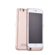 10000 мАч Портативный Мощность Bank внешняя Батарея Зарядное устройство чехол для iphone 6 плюс Мощность чехол телефона Мощность банка для iphone 6s Plus