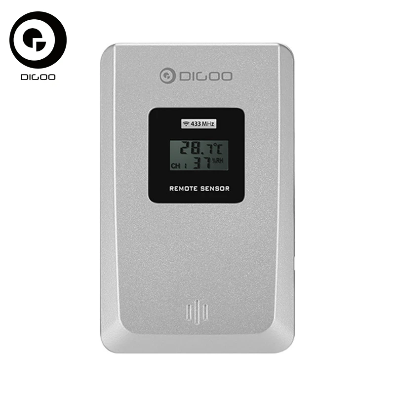 

Digoo DG-R8S Wireless Sensor 433MHz Wireless Digital Hygrometer Thermometer Weather Station Sensor for DG-TH8888pro