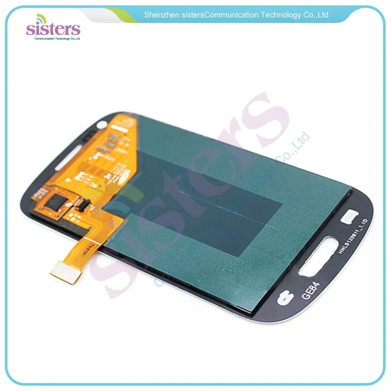 SAM0247 Blue white LCD Front Glass Digitizer Full Assembly For Samsung Galaxy S3 Mini i8190 (5)