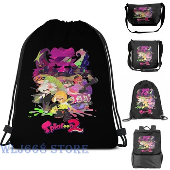 

Funny graphic print shoulder Bags women Splatoon 2 - Hero Mode Single shoulder backpack travel for men Gym Bag