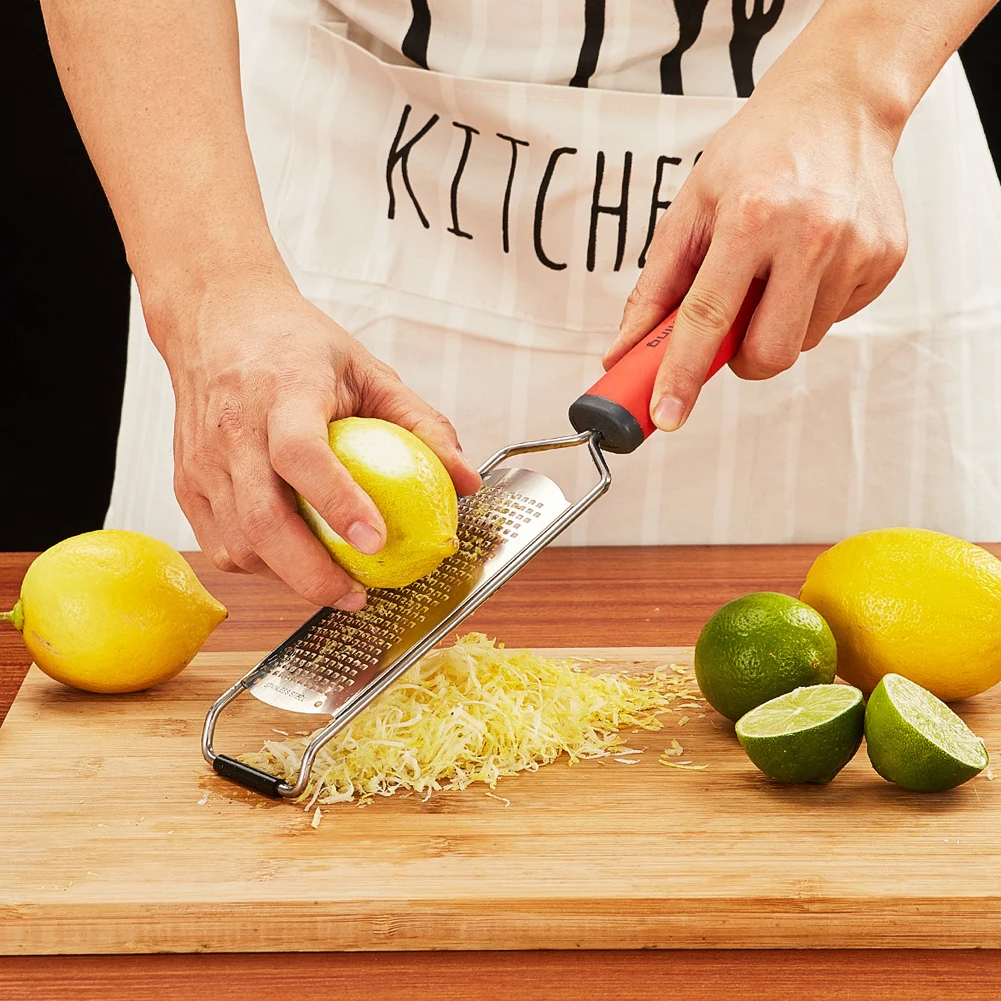 Hot Sale Best Fine Teeth Series Stainless Steel Multi-function Lemon Grater Cheese Planer New
