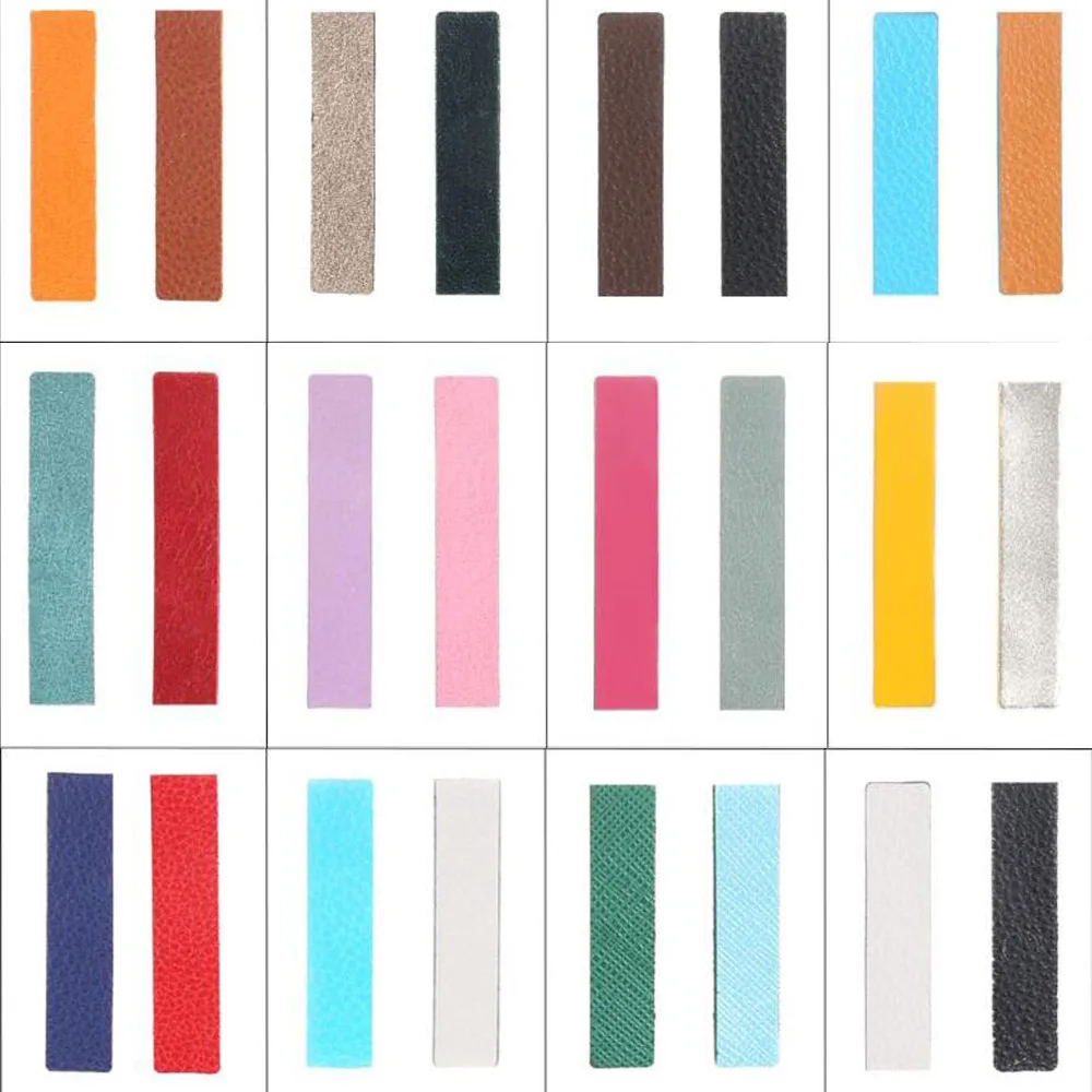 

Legenstar 1/piece 12mm Ring Leather Band Reversible Interchangeable Rings For Women Stainless Steel Leather Accessory Jewelry