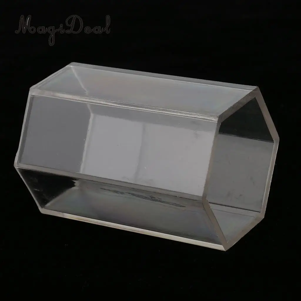 MagiDeal Hexagon Shape Candle Mould Soap Mold for DIY Candle Making Handmade Soap DIY Accessories Home Decor