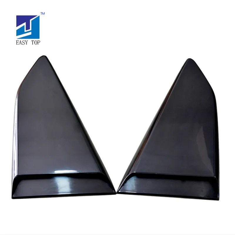 

Chevy Camaro Carbon Fiber Side Window 1/4 Quarter Louver Cover Scoop