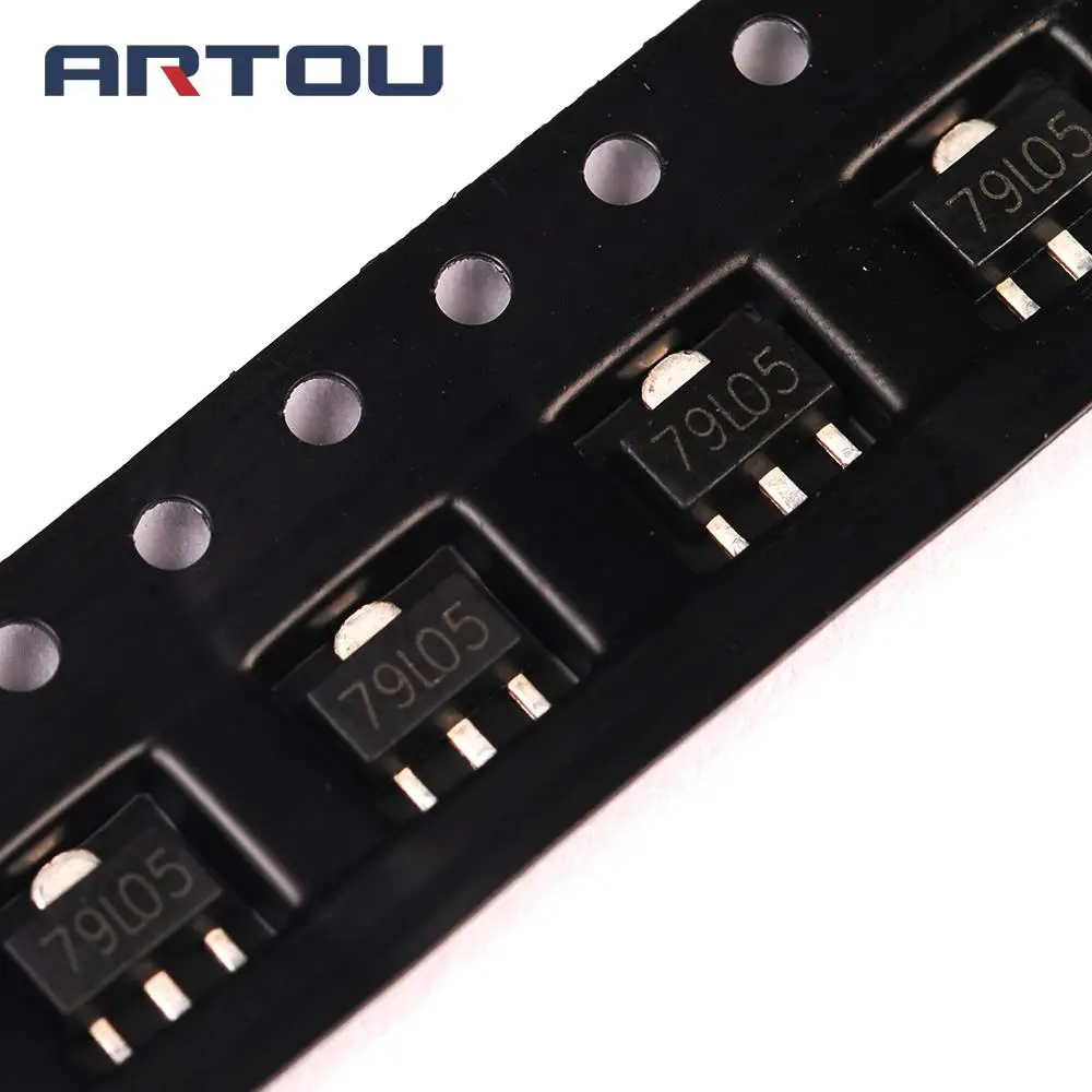 50PCS 79L05 79L05 SOT89 Three terminal integrated voltage regulatorin