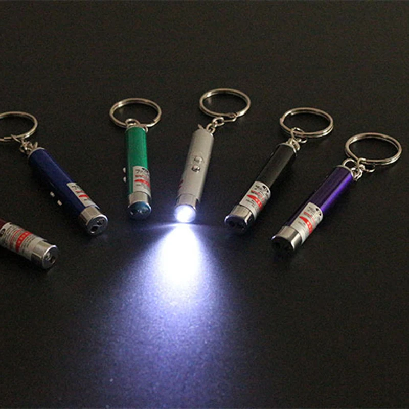 OnnPnnQ 2 in 1 Metal Laser Funny Cat Stick Fashion Pet Toy Laser Pointer Pen Cat Play Interactive Tool For Cat Training Supplies6