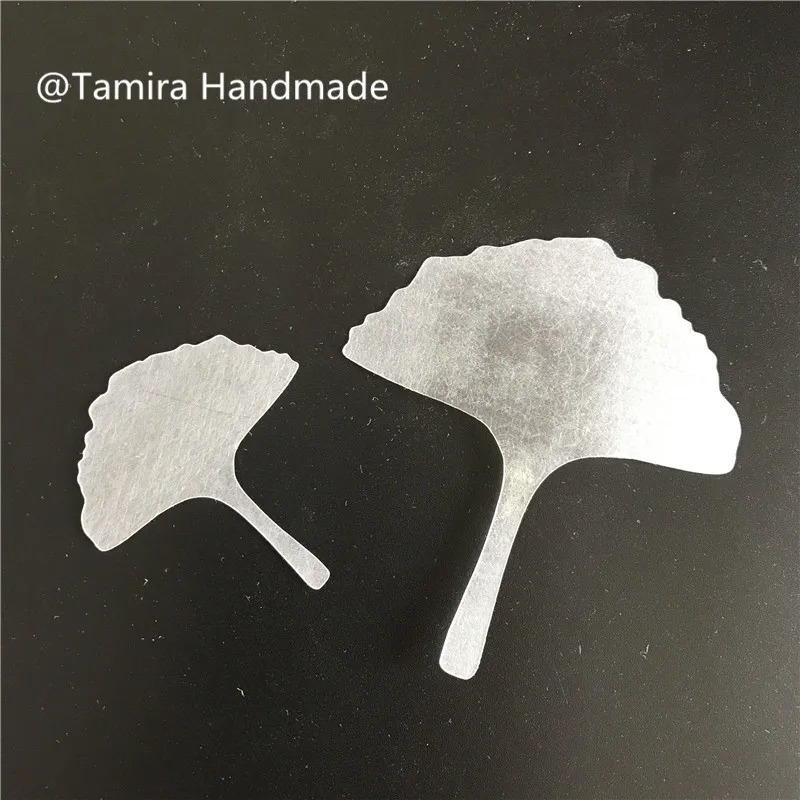 

DIY Hot Shrink Plastic Sheets Drawing Paper Pre Cut Kawaii Ginko Leaf Shrink Dink Film Creative Development Educational Toy