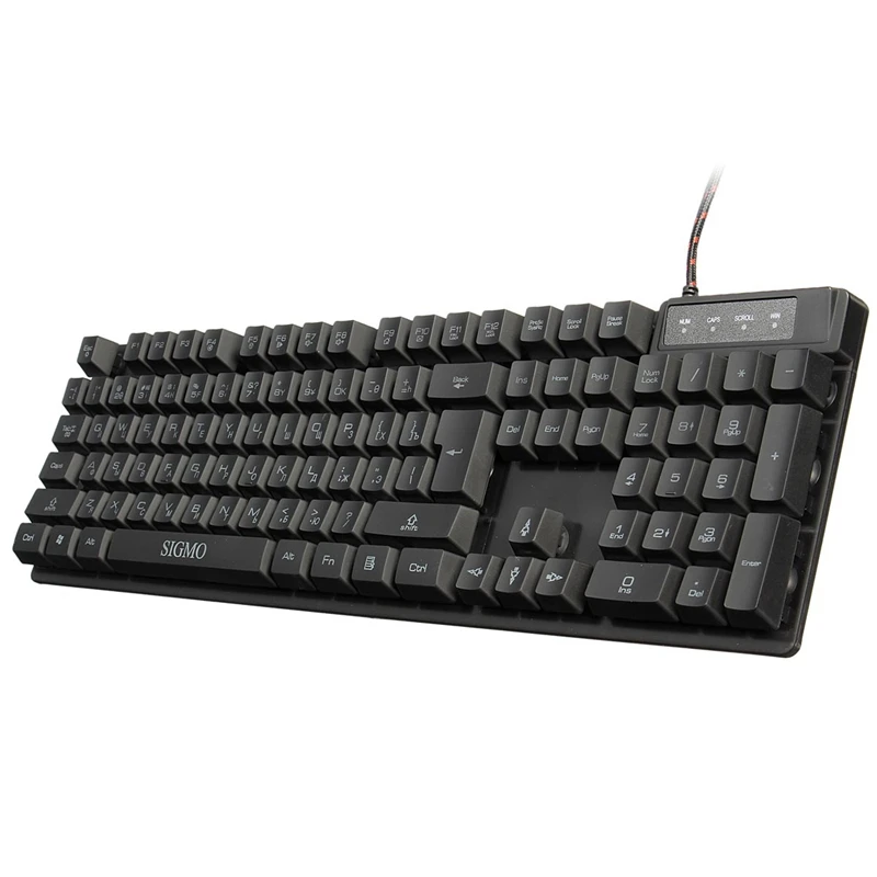 SIGMO-Russian-USB-Gaming-Keyboard-Bule-3
